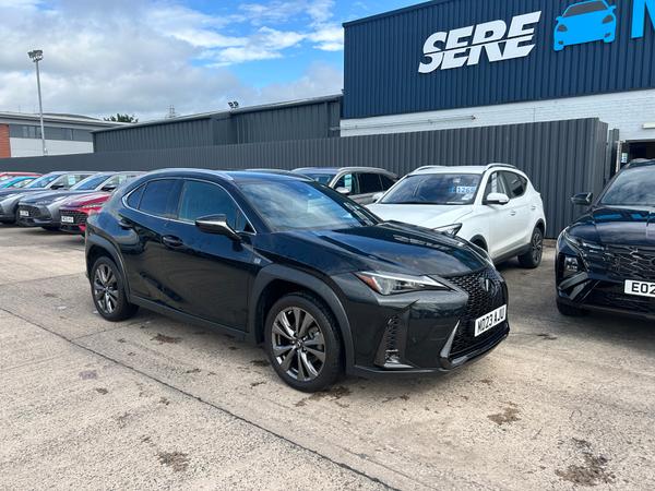 Used 2023 Lexus UX 250h 2.0 F-Sport Design 5dr CVT Black at SERE Motors