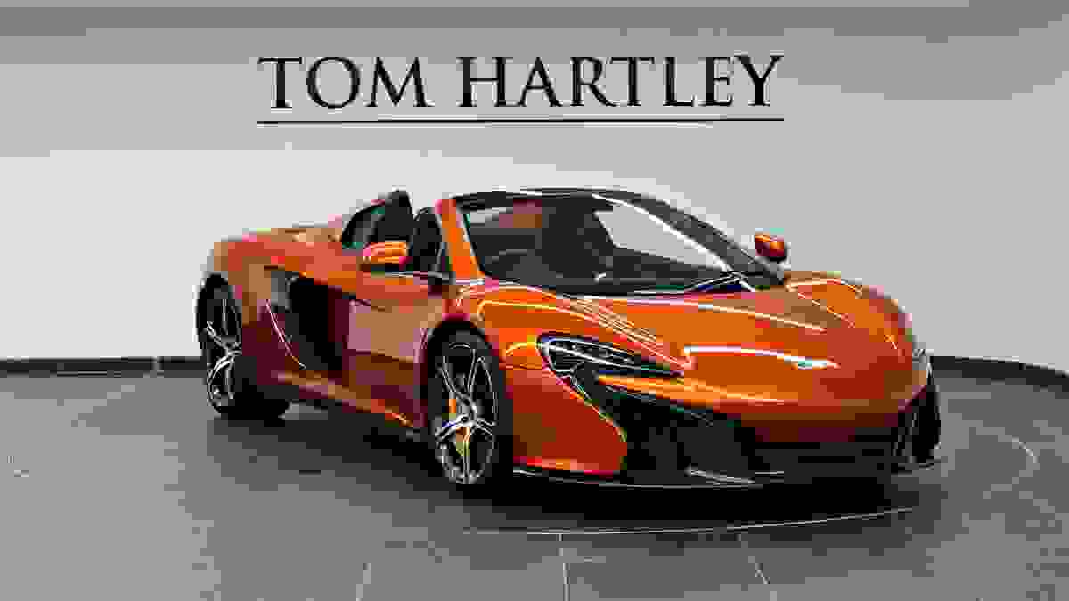 Used 2016 McLaren 650S Spider Volcano Orange at Tom Hartley