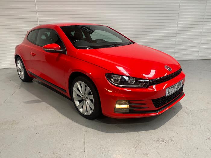 Used 2016 Volkswagen SCIROCCO GT TDI BLUEMOTION TECHNOLOGY RED at Windsors of Wallasey