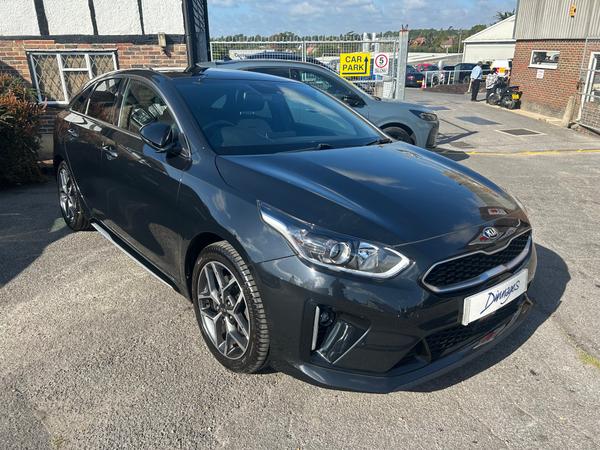 Used 2021 Kia ProCeed 1.5 T-GDi GT-Line Shooting Brake 5dr Petrol Manual Euro 6 (s/s) (158 bhp) Black at Dinnages