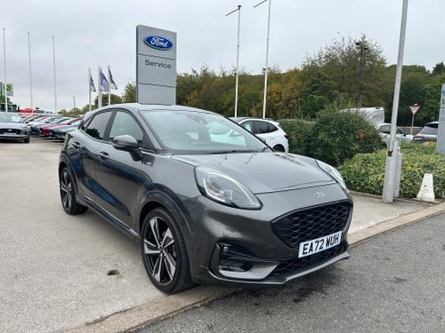 Used 2022 Ford Puma 1.0 MHEV ST-LINE X MILD HYBRID AUTO MEGA SPEC LOW MILEAGE Magnetic Grey at Lawtons of Tadcaster