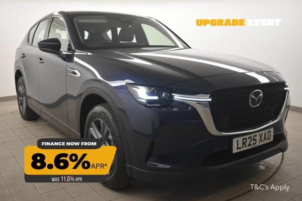 Used 2025 Mazda CX-60 2.5 PHEV Exclusive-Line 5dr Auto Blue at SERE Motors