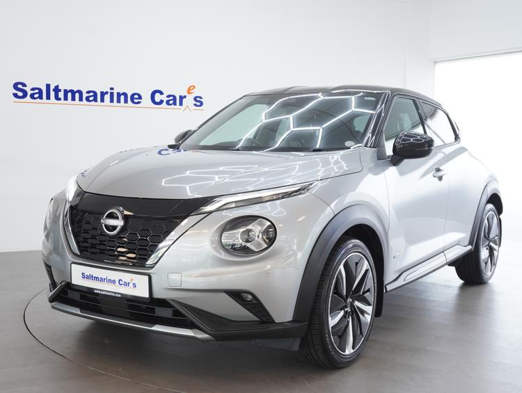 Used 2022 Nissan Juke 1.6 Tekna+ SUV 5dr Petrol Hybrid Auto Euro 6 (143 ps) Silver at #sitename#