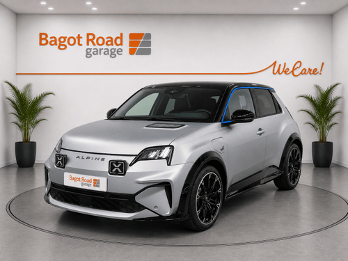 Used ~ Alpine A290 GTS + 220 hp 100% Electric Automatic Brand new - Available for immediate delivery! Matte Tornado Grey Metallic & Deep Black Roof at Bagot Road