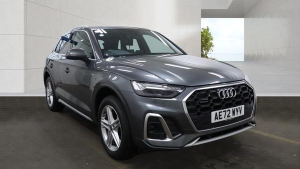 Used 2022 Audi Q5 40 TDI Quattro S Line 5dr S Tronic Grey at SERE Motors