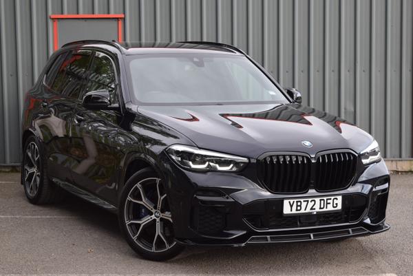 Used 2022 BMW X5 xDrive30d MHT M Sport 5dr Auto Blue at SERE Motors