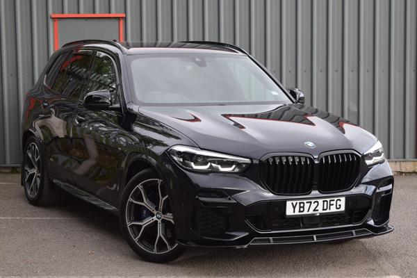 Used 2022 BMW X5 xDrive30d MHT M Sport 5dr Auto Blue at SERE Motors