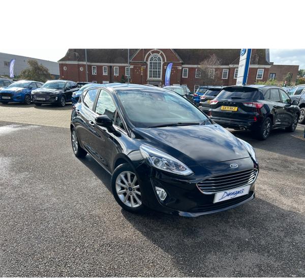 Used 2021 Ford Fiesta 1.0T EcoBoost Titanium Hatchback 5dr Petrol Manual Euro 6 (s/s) (95 ps) at Dinnages