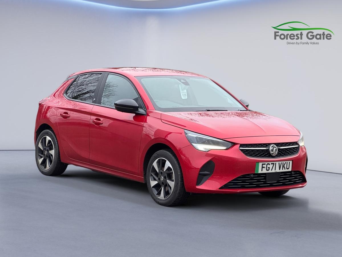 Used 2021 Vauxhall Corsa e 50kWh SE Nav Hatchback 5dr Electric Auto 11 250 19 000 miles Red Forest Gate