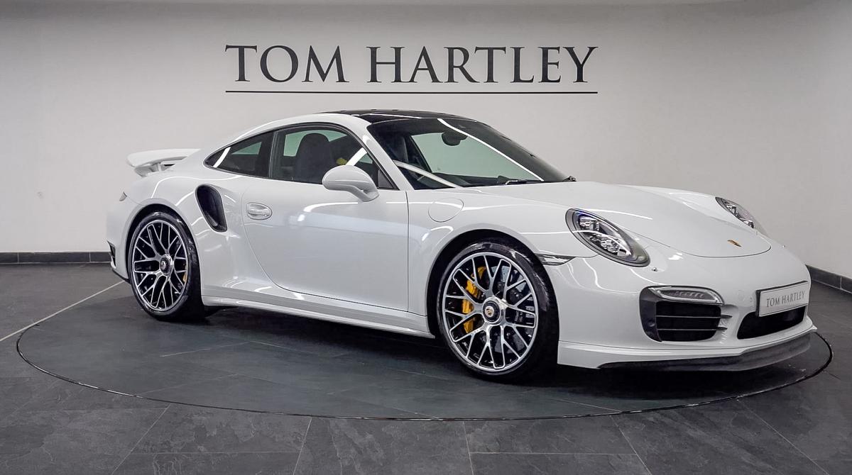 Used 2014 Porsche 911 Turbo S (991) Carrara White Metallic at Tom Hartley