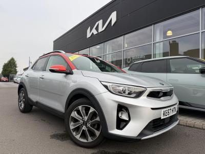 Used 2017 Kia Stonic 1.0 T-GDi FIRST EDITION Satin Silver at Kia Motors UK