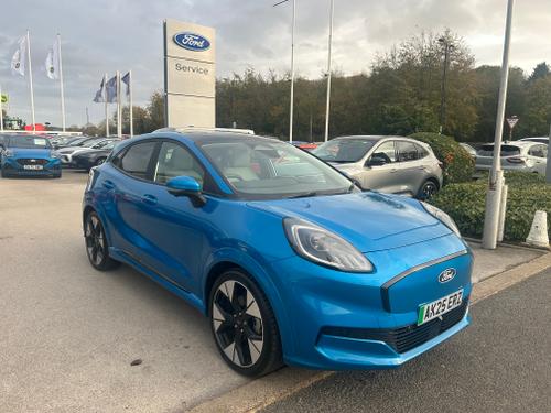 Used 2025 Ford Puma GEN-E PREMIUM ALL-ELECTRIC AUTO MEGA SPEC Digital Aqua Blue at Lawtons of Tadcaster