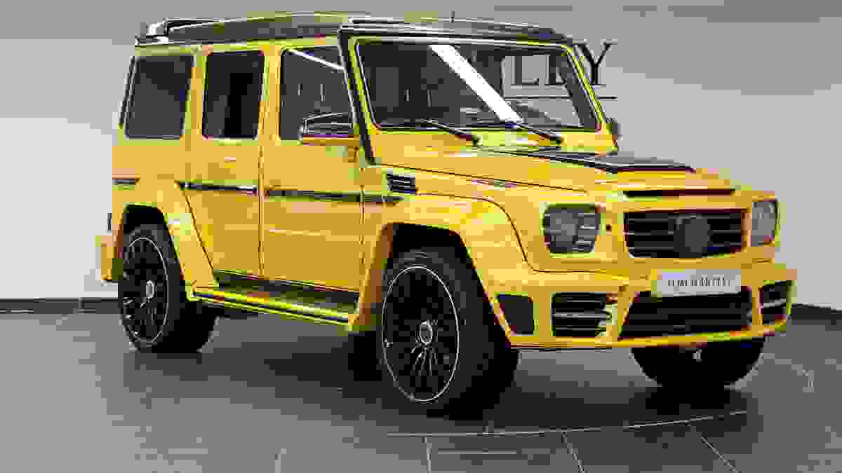Used 2013 Mercedes-Benz G63 Mansory Gronos LHD Yellow at Tom Hartley
