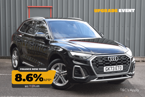 Used 2023 Audi Q5 40 TDI Quattro S Line 5dr S Tronic Black at SERE Motors