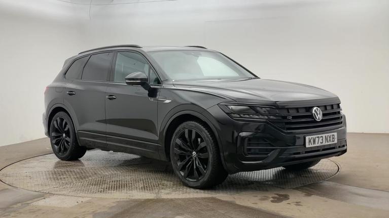Used 2023 Volkswagen Touareg 3.0 TDI V6 Black Edition SUV 5dr Diesel Tiptronic 4Motion Euro 6 (s/s) (286 ps) Black at JCT600
