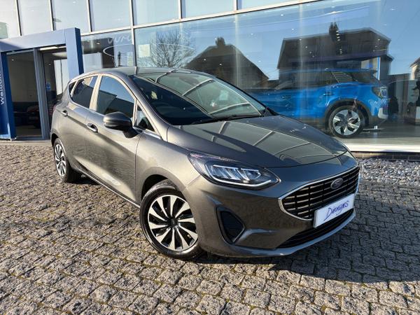 Used 2023 Ford Fiesta 1.0T EcoBoost Titanium Hatchback 5dr Petrol Manual Euro 6 (s/s) (100 ps) Grey at Dinnages