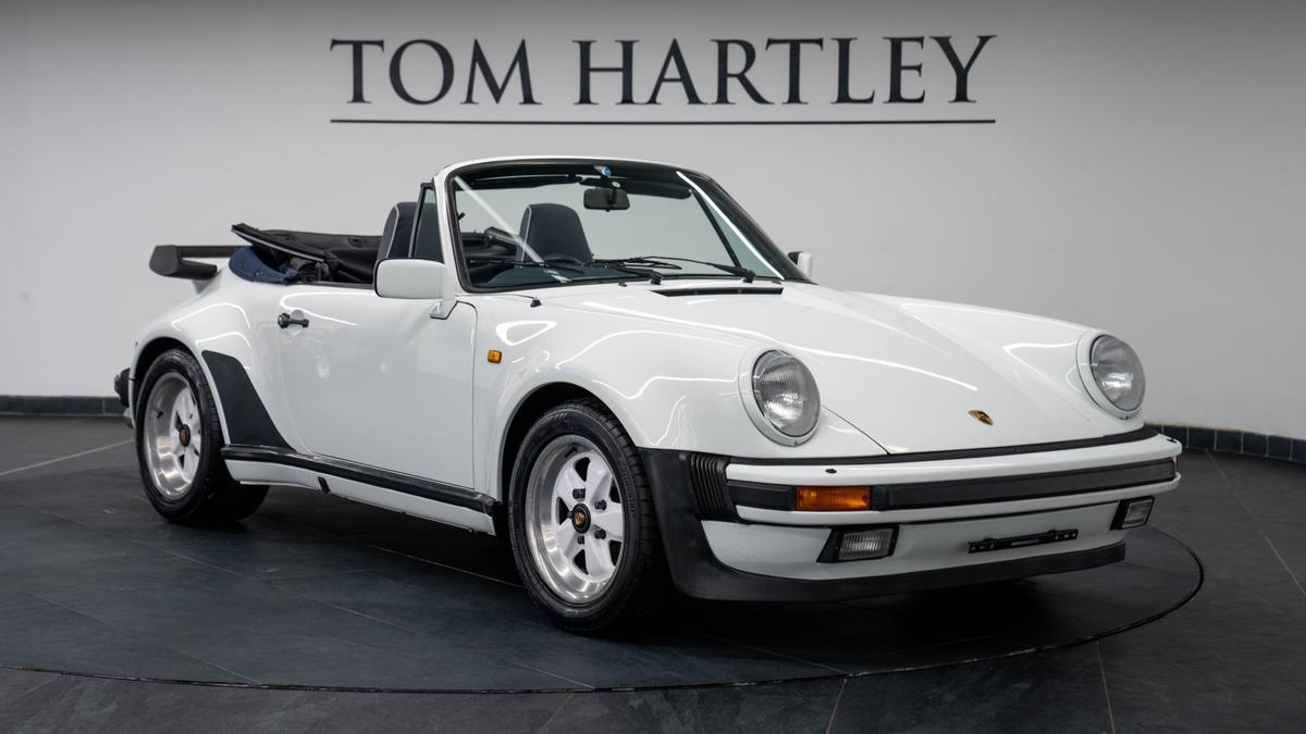 Used 1990 Porsche 911 Carrera Super Sport Cabriolet G50 White at Tom Hartley