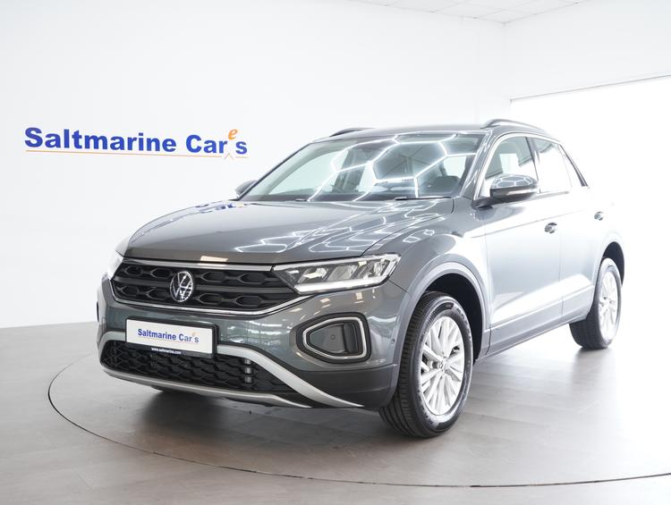 Used 2023 Volkswagen T-Roc 1.5 TSI Life SUV 5dr Petrol DSG Euro 6 (s/s) (150 ps) Grey at #sitename#