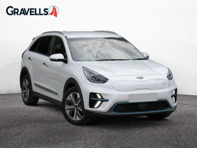 Used 2020 Kia E-NIRO 64kWh 4 SUV 5dr Electric Auto (201 bhp) White at Gravells
