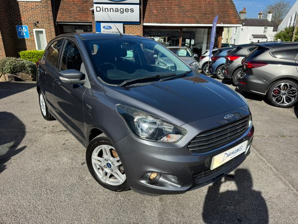 Used 2017 Ford Ka+ 1.2 Ti-VCT Zetec Hatchback 5dr Petrol Manual Euro 6 (70 ps) Grey at Dinnages