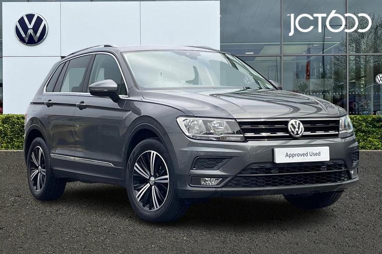 Used 2017 VOLKSWAGEN Tiguan 2.0 TDI BlueMotion Tech SE Navigation SUV 5dr Diesel Manual Euro 6 (s/s) (150 ps) Grey at JCT600