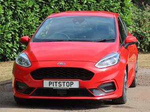Used 2018 Ford Fiesta 1.0T EcoBoost ST-Line Hatchback 3dr Petrol Manual Euro 6 (s/s) (140 ps) Red at #sitename#
