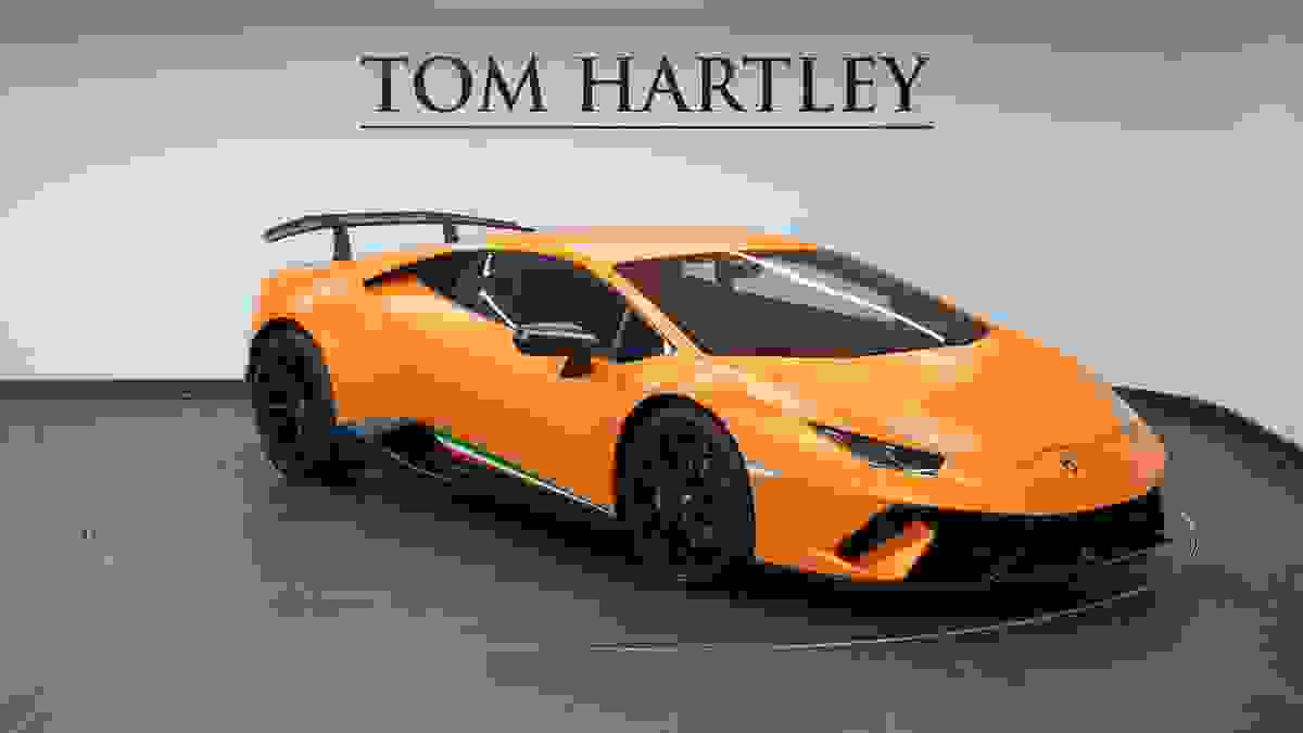 Used 2018 Lamborghini Huracan Performante Arancio Anthaeus at Tom Hartley