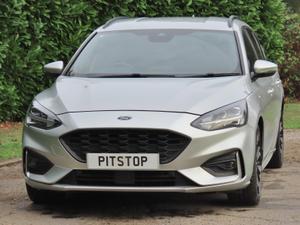 Used 2021 Ford Focus 1.0T EcoBoost ST-Line X Estate 5dr Petrol Auto Euro 6 (s/s) (125 ps) Moondust Silver at #sitename#