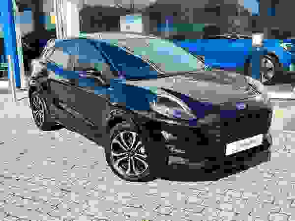 Used 2022 Ford Puma 1.0T EcoBoost MHEV ST-Line Design SUV 5dr Petrol Hybrid Manual Euro 6 (s/s) (125 ps) Agate Black at Dinnages