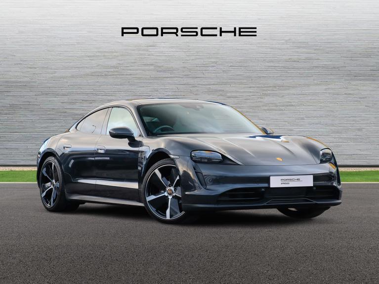 Used 2021 PORSCHE Taycan 350kW 93kWh 4dr RWD Auto Grey at JCT600
