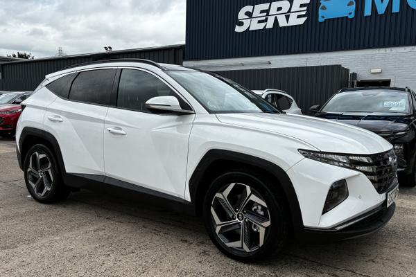 Used 2022 Hyundai TUCSON 1.6 TGDi Hybrid 230 Ultimate 5dr 2WD Auto White at SERE Motors