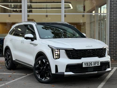 Used 2026 Kia Sorento 2.2 CRDi Aspire SUV 5dr Diesel DCT AWD Euro 6 (s/s) (190 bhp) White at Piccadilly Motors