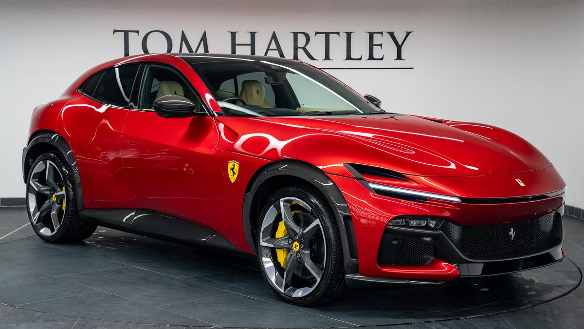 Used 2024 Ferrari Purosangue V12 Atelier Rosso Magma 4-Layer Pearlescent at Tom Hartley