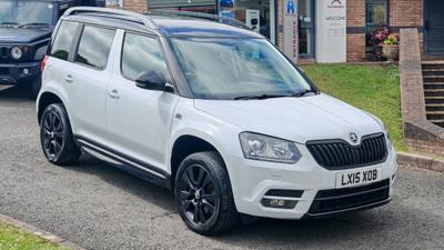 Used 2015 Skoda Yeti 2.0 TDI Monte Carlo SUV 5dr Diesel Manual 4WD Euro 5 (170 ps)**4X4 WITH VERY LOW MILEAGE, SERVICE HISTORY AND 3 MONTHS WARRANTY INCLUDED** at Motorhouse Coleford