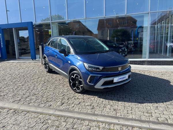 Used 2022 Vauxhall Crossland 1.2 Turbo Elite Edition SUV 5dr Petrol Manual Euro 6 (s/s) (130 ps) Blue at Dinnages