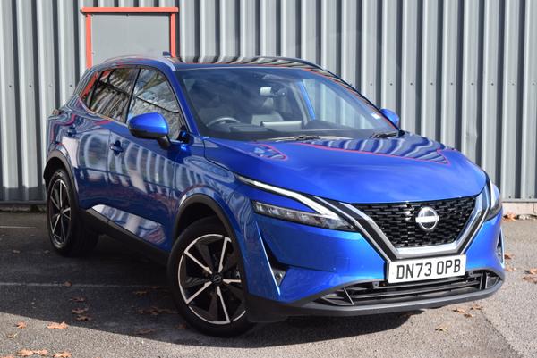 Used 2024 Nissan QASHQAI 1.3 DiG-T MH Tekna 5dr Blue at SERE Motors