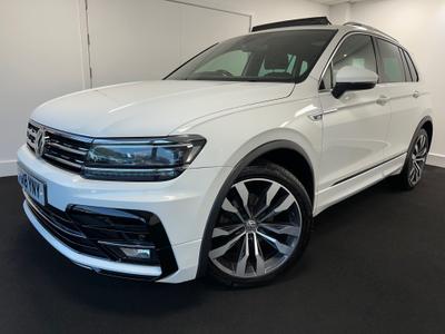 Used 2018 Volkswagen Tiguan DIESEL 2.0 TDI R-Line SUV 5dr Diesel Manual Euro 6 (s/s) (150 ps) at Hodgson Car Sales
