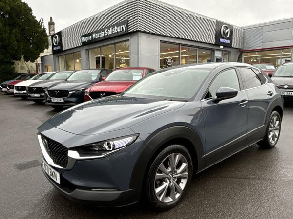 Used 2021 Mazda CX-30 2.0 e-SKYACTIV G MHEV Sport Lux SUV 5dr Petrol Manual Euro 6 (s/s) (122 ps) at Horizon Honda