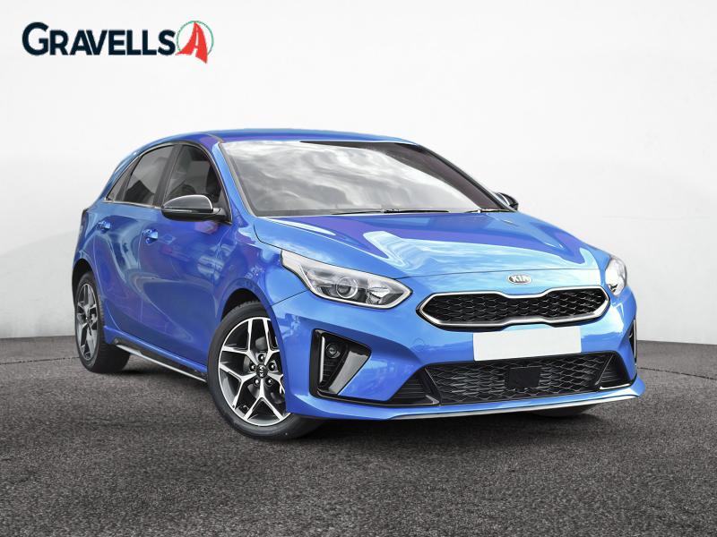 Blue 2021 Kia ceed Hatchback Front-wheel drive Manual