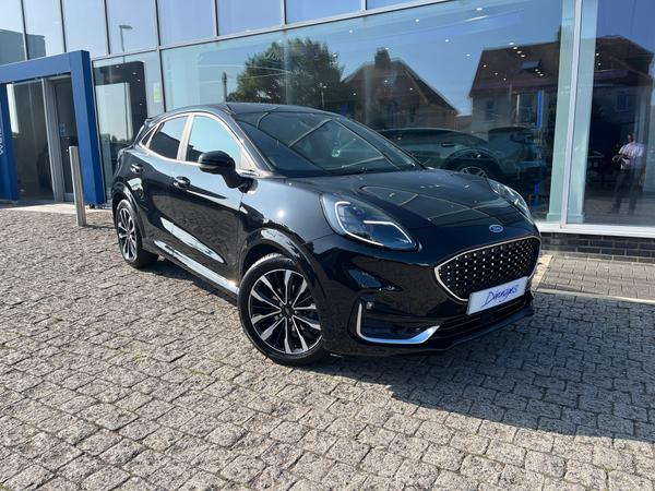 Used 2023 Ford Puma 1.0T EcoBoost MHEV ST-Line Vignale SUV 5dr Petrol Hybrid Manual Euro 6 (s/s) (155 ps) at Dinnages