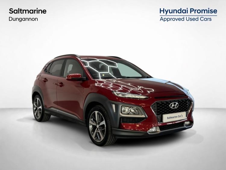 Used 2018 Hyundai KONA 1.0 T-GDi Blue Drive Premium SE SUV 5dr Petrol Manual Euro 6 (s/s) (120 ps) Pulse Red at #sitename#
