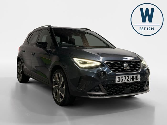 Used 2022 SEAT Arona 1.0 TSI FR Sport SUV 5dr Petrol Manual Euro 6 (s/s) (110 ps) Grey at Gravells