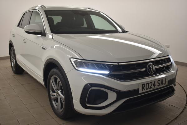 Used 2024 Volkswagen T-ROC 1.5 TSI R-Line 5dr DSG White at SERE Motors