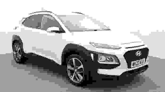 Used 2020 Hyundai KONA 1.0 T-GDi Play SUV 5dr Petrol Manual Euro 6 (s/s) (120 ps) White at Hawkins Motor Group