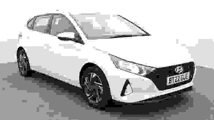Used 2022 Hyundai i20 1.0 T-GDi MHEV SE Connect Hatchback 5dr Petrol Hybrid DCT Euro 6 (s/s) (100 ps) White at Hawkins Motor Group