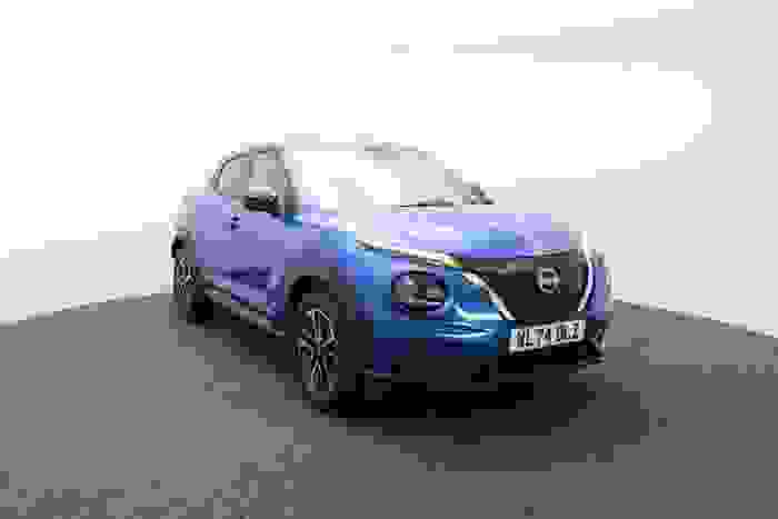 Used 2024 Nissan Juke 1.6 N-Connecta SUV 5dr Petrol Hybrid Auto Euro 6 (143 ps) Blue at Hawkins Motor Group