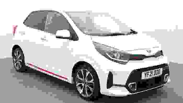 Used 2021 Kia Picanto 1.0 T-GDi ISG GT-LINE S Clear White at Hawkins Motor Group