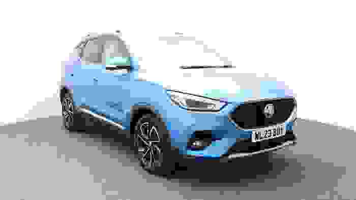 Used 2023 MG MG ZS 1.0 T-GDI Exclusive SUV 5dr Petrol Auto Euro 6 (111 ps) Battersea Blue at Hawkins Motor Group