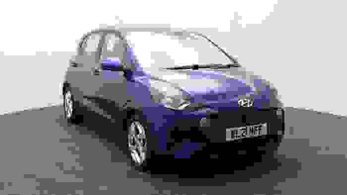 Used 2021 Hyundai i10 1.0 SE Connect Hatchback 5dr Petrol Manual Euro 6 (s/s) (67 ps) Blue at Hawkins Motor Group