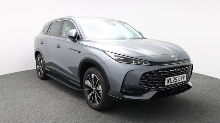 Used 2025 MG MG HS 1.5 T-GDI 24.7kWh Trophy SUV 5dr Petrol Plug-in Hybrid Auto Euro 6 (s/s) (299 ps) Grey at Hawkins Motor Group